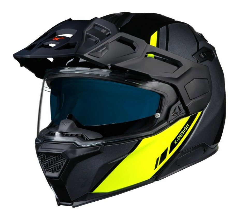 Modular * | Nexx Helmets Nexx X Vilijord Hi-Viz Helmet Black/Hi-Viz Yellow