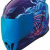 Full Face * | Icon Airflite Betta Helmet Blue