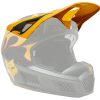 Dirt * | Fox Racing V3 Rs Super Trick Helmet Visor Black/Yellow