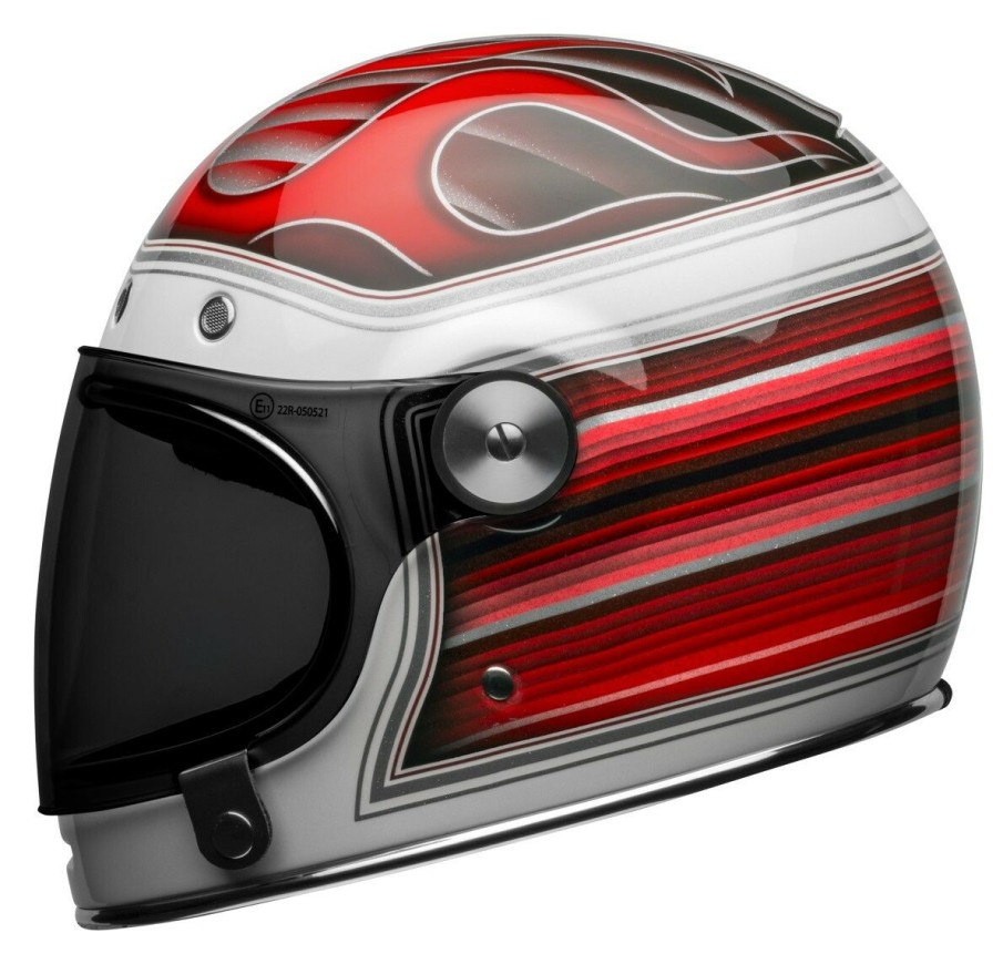 Full Face * | Bell Helmets Bell Bullitt Barracuda Se Helmet Red/White/Blue