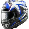 Full Face * | Arai Helmets Arai Corsair X Vinales 5 Helmet Black/Blue/White