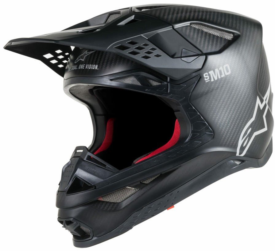 Dirt * | Alpinestars Supertech M10 Carbon Helmet