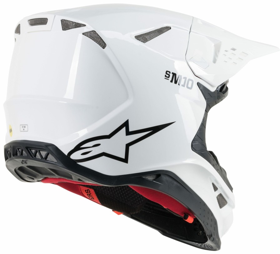 Dirt * | Alpinestars Supertech M10 Carbon Helmet