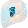 Helmet Accessories * | Icon Airframe Pro Koi Side Plates Blue