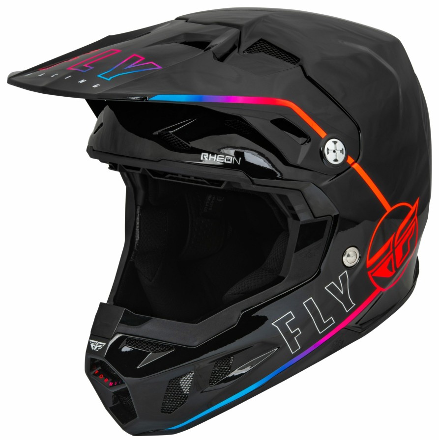 Dirt * | Fly Racing Dirt Fly Racing Formula Cc S.E. Avenge Helmet Black/Red/Blue