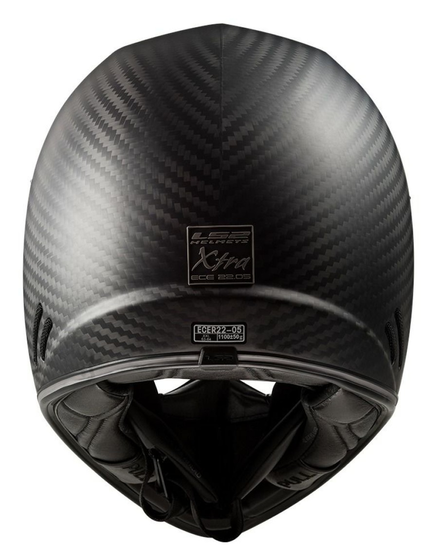 Dirt * | Ls2 Helmets Ls2 Xtra Carbon Helmet Matte Carbon