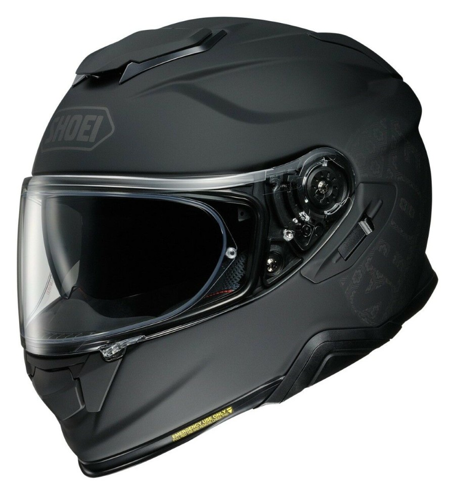 Full Face * | Shoei Helmets Shoei Gt-Air Ii Emblem Helmet Matte Black