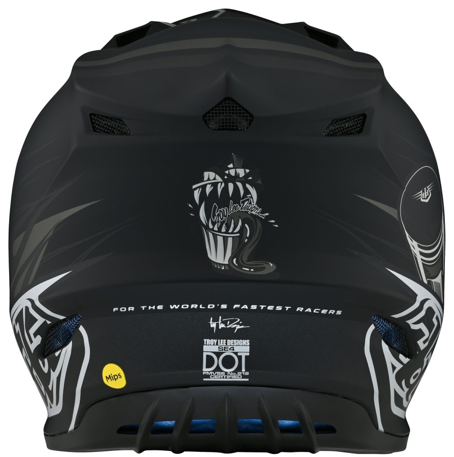 Dirt * | Troy Lee Designs Troy Lee Se4 Polyacrylite Mips Skooly Helmet