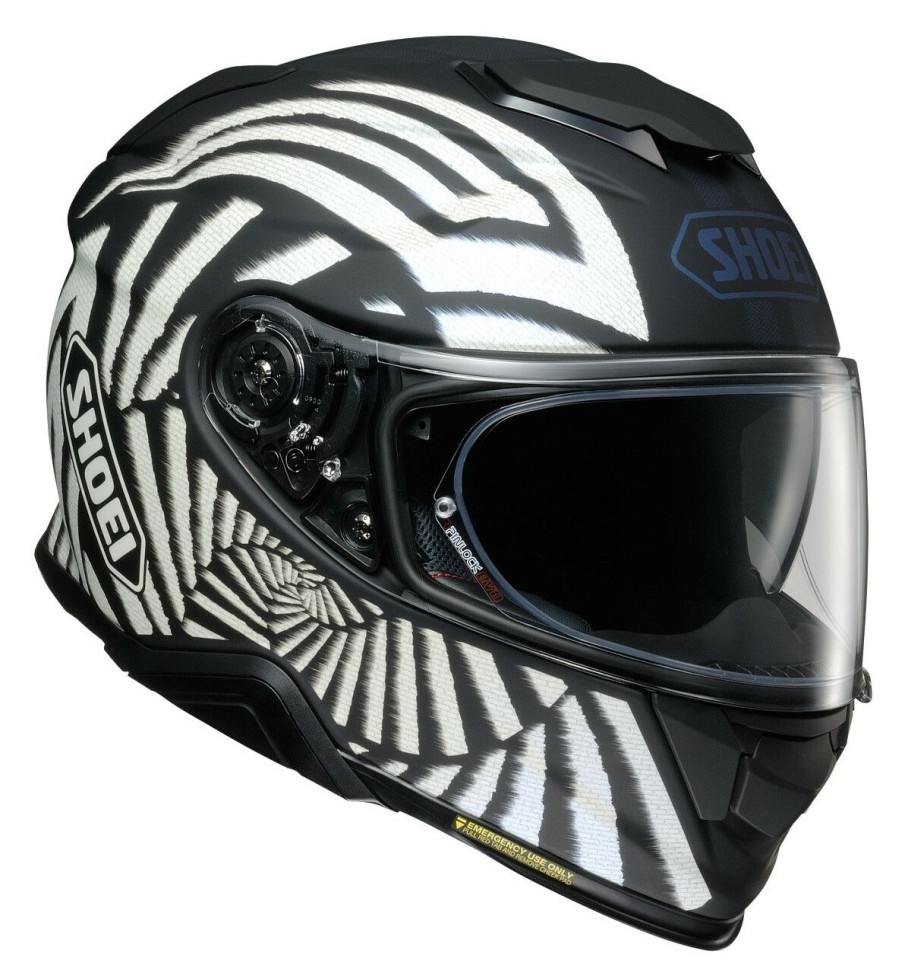 Full Face * | Shoei Helmets Shoei Gt-Air Ii Qubit Helmet Black/Blue/White