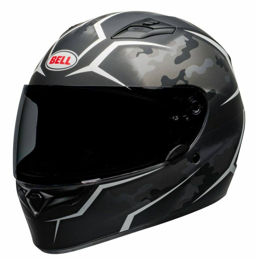 Full Face * | Bell Helmets Bell Qualifier Stealth Camo Helmet