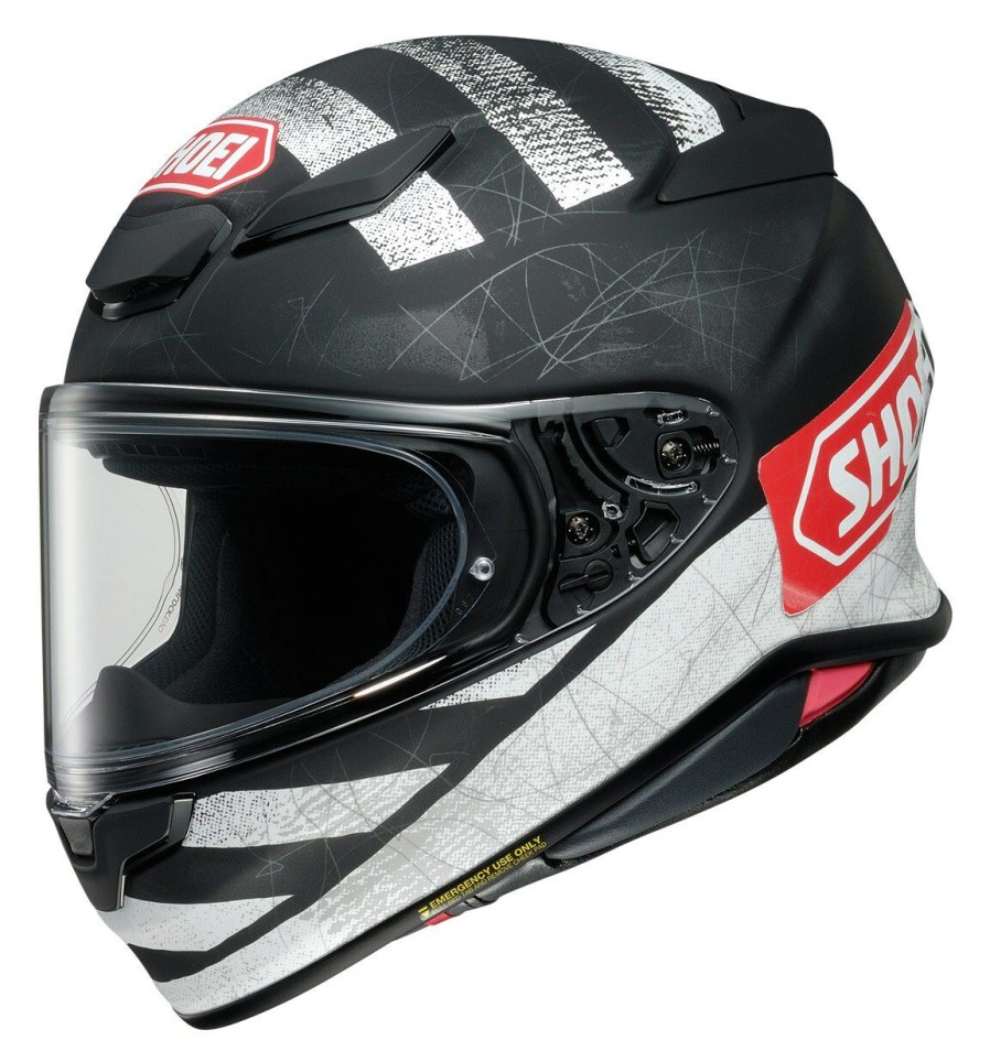 Full Face * | Shoei Helmets Shoei Rf-1400 Scanner Helmet White