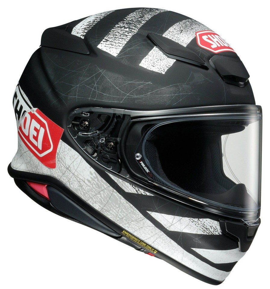 Full Face * | Shoei Helmets Shoei Rf-1400 Scanner Helmet White