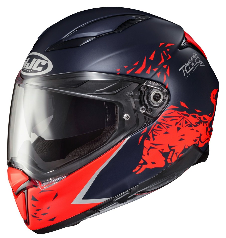 Full Face * | Hjc Helmets Hjc F70 Red Bull Spielberg Helmet Navy/Red