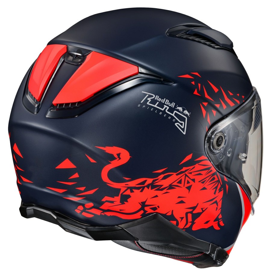 Full Face * | Hjc Helmets Hjc F70 Red Bull Spielberg Helmet Navy/Red