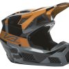 Dirt * | Fox Racing V3 Rs Riet Helmet (Sm) Black/Gold