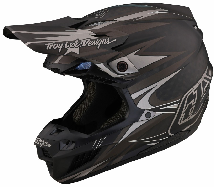 Dirt * | Troy Lee Designs Troy Lee Se5 Carbon Inferno Helmet Black