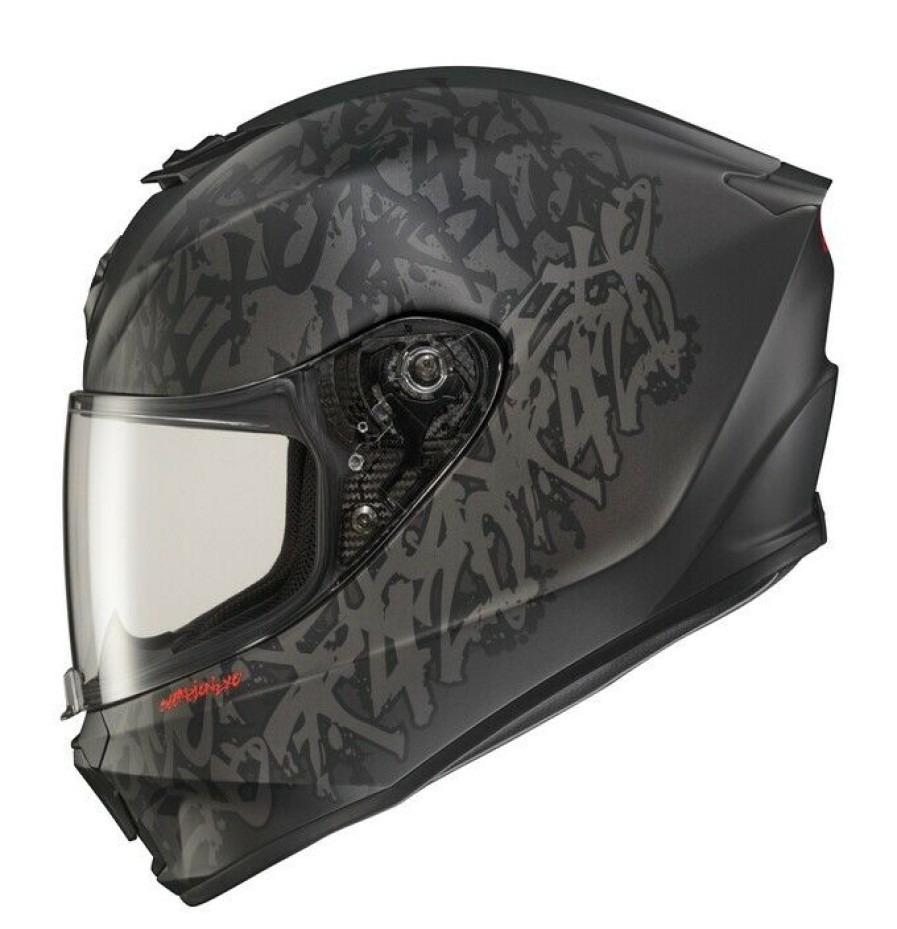 Full Face * | Scorpion Exo-R420 Grunge Helmet Phantom