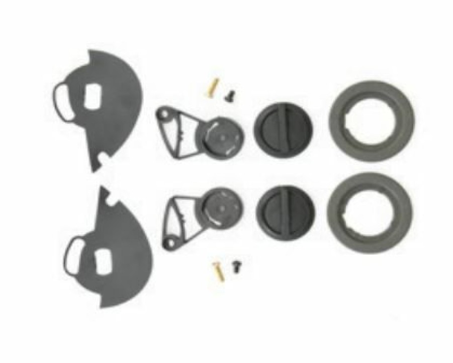 Helmet Accessories * | Afx Fx-36 Face Shield Ratchet Kit Grey