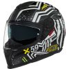 Full Face * | Nexx Helmets Nexx Sx100 Enigma Helmet Black/White