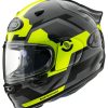 Full Face * | Arai Helmets Arai Contour-X Face Helmet Black/Grey/Fluo Yellow