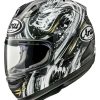 Full Face * | Arai Helmets Arai Corsair X Kiyonari Helmet Black/White/Gold