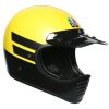 Full Face * | Agv Helmets Agv X101 Dust Helmet Yellow/Black