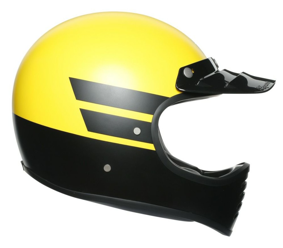 Full Face * | Agv Helmets Agv X101 Dust Helmet Yellow/Black