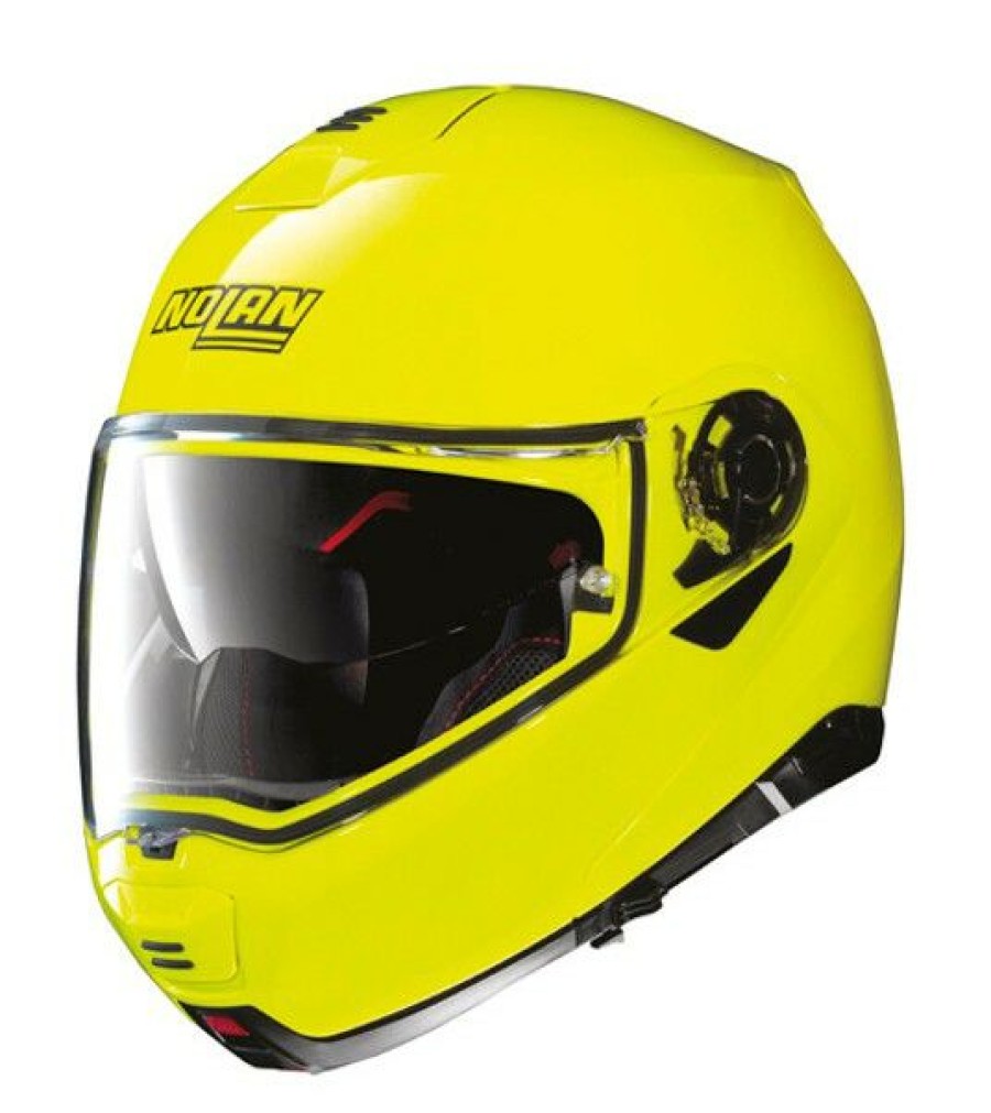 Modular * | Nolan Helmets Nolan N100-5 Hi-Visibility Helmet Fluo Yellow