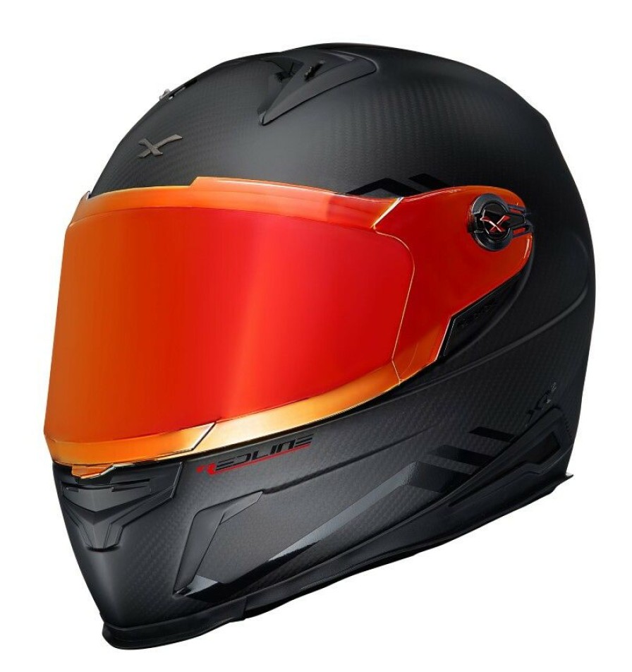 Full Face * | Nexx Helmets Nexx Xr2 Carbon Redline Helmet Matte Black