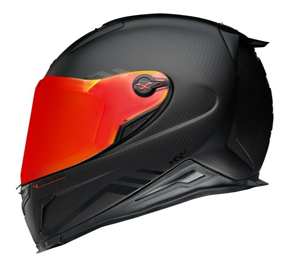 Full Face * | Nexx Helmets Nexx Xr2 Carbon Redline Helmet Matte Black