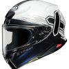 Full Face * | Shoei Helmets Shoei Rf-1400 Ideograph Helmet Black/White/Blue