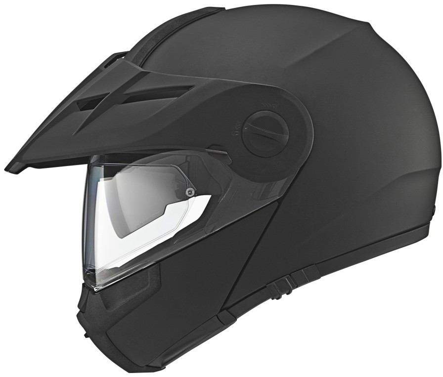 Modular * | Schuberth Helmets Schuberth E1 Adventure Helmet Matte Black