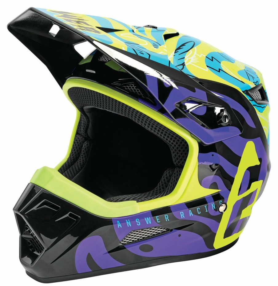 Dirt * | Answer Youth Ar1 Hypno Helmet Replacement Visor