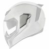 Helmet Accessories * | Icon Airflite Quick Side Plates Silver