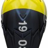 Dirt * | Bell Helmets Bell Moto-9 Flex Husqvarna Gotland Replacement Visor Yellow/Matte Blue