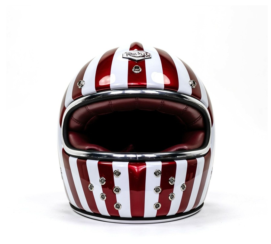 Full Face * | Ruby Helmets Ruby Castel Shibuya Helmet (Sm) White/Red