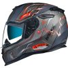 Full Face * | Nexx Helmets Nexx Sx100 Gigabot Helmet / Lg [Open Box] Grey/Red