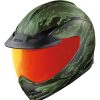 Full Face * | Icon Domain Tiger Blood Helmet Green/Black