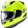 Full Face * | Arai Helmets Arai Quantum-X Hi-Viz Helmet Fluorescent Yellow