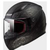 Full Face * | Ls2 Helmets Ls2 Rapid Crypt Helmet Matte Black