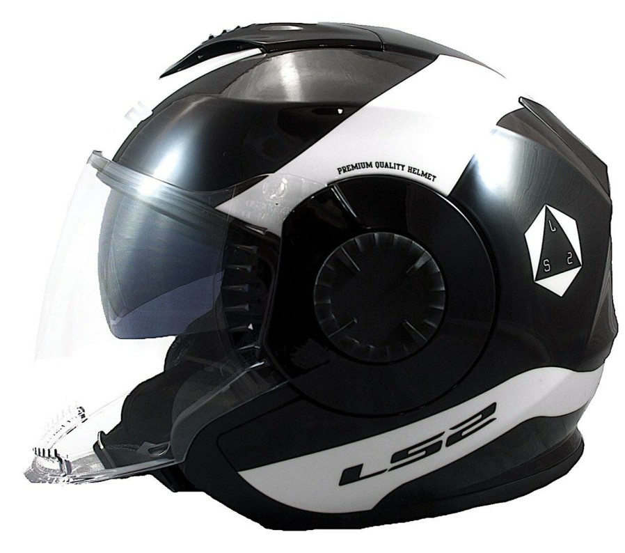 Open Face & 3/4 * | Ls2 Helmets Ls2 Verso Rave Glow In The Dark Helmet