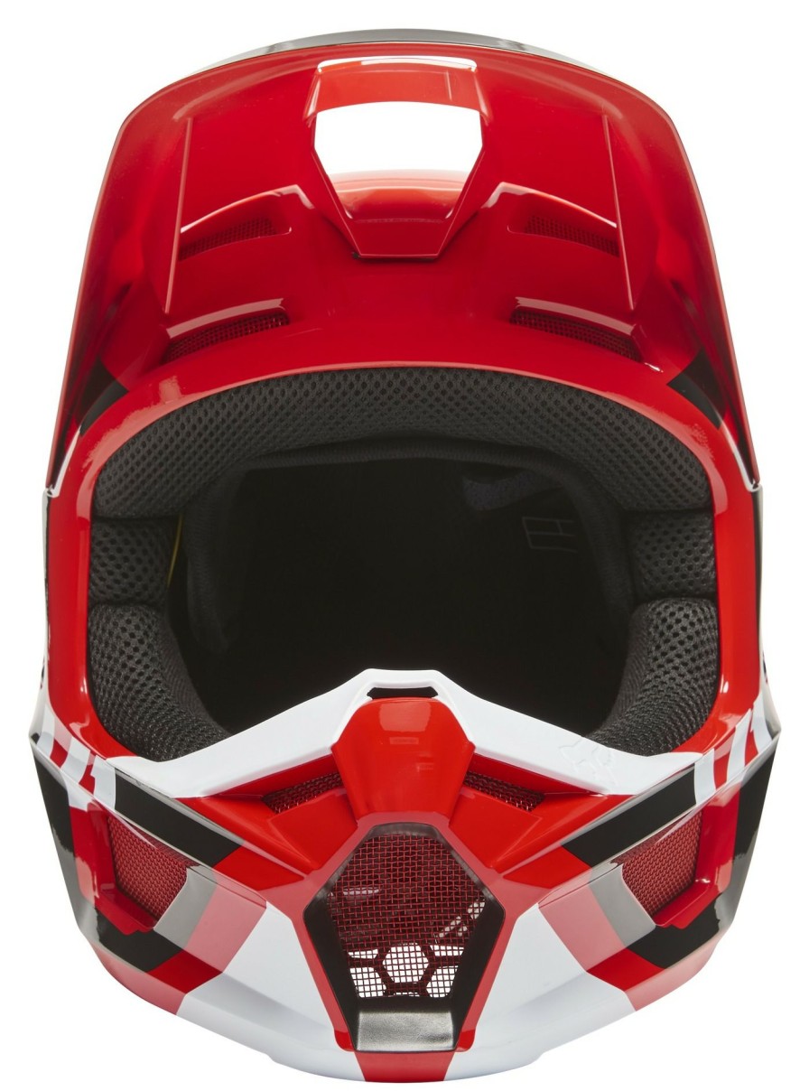 Dirt * | Fox Racing V1 Lux Helmet / Xl [Blemished Very Good] Red