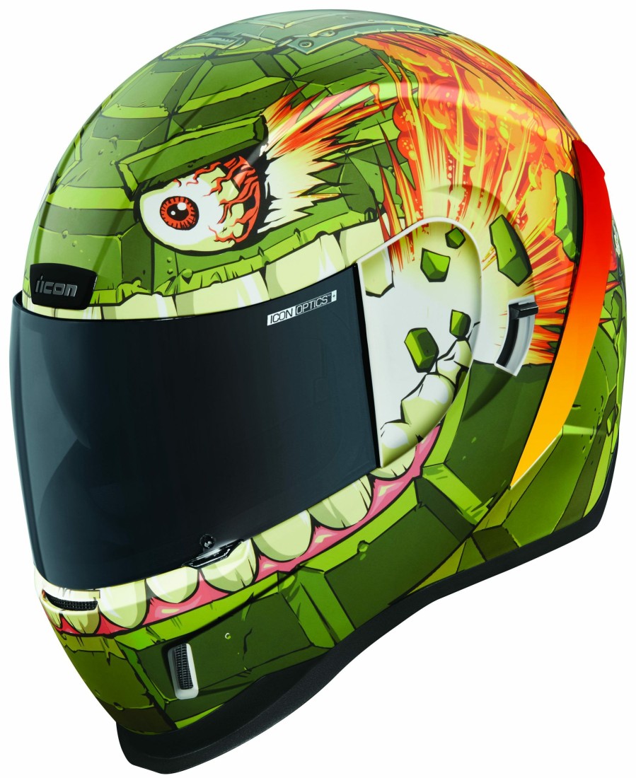 Full Face * | Icon Airform Grenadier Helmet Green