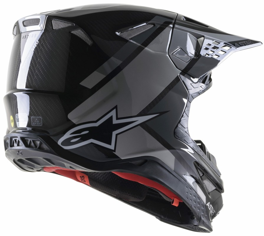 Dirt * | Alpinestars Supertech M10 Carbon Meta 2 Helmet