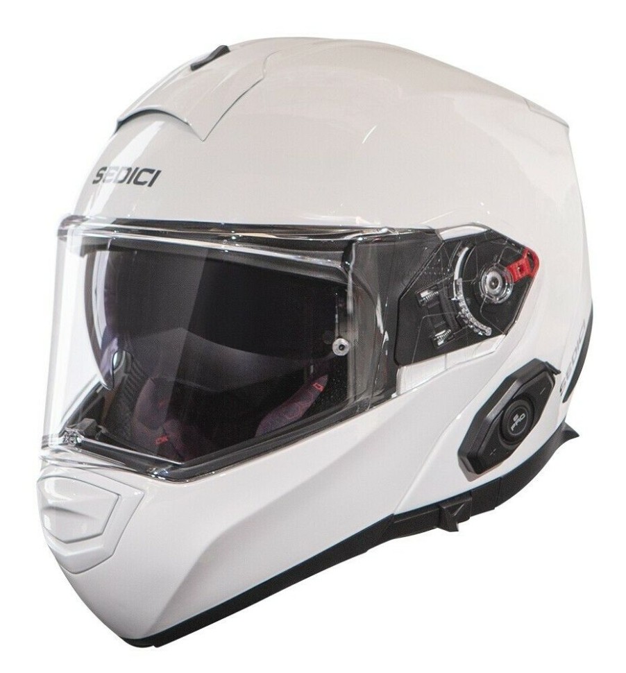 Modular * | Sedici Sistema Ii Parlare Bluetooth Helmet / Md [Blemished Very Good] White