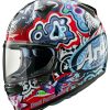 Full Face * | Arai Helmets Arai Regent-X Jungle 2 Helmet Red/Blue/Green