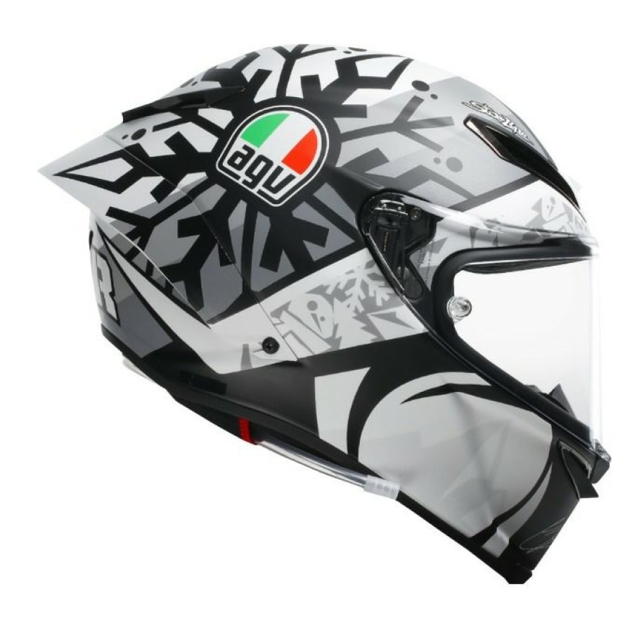 Full Face * | Agv Helmets Agv Pista Gp Rr Mir Winter Test 2021 Helmet / Xl [Open Box] White/Black/Grey