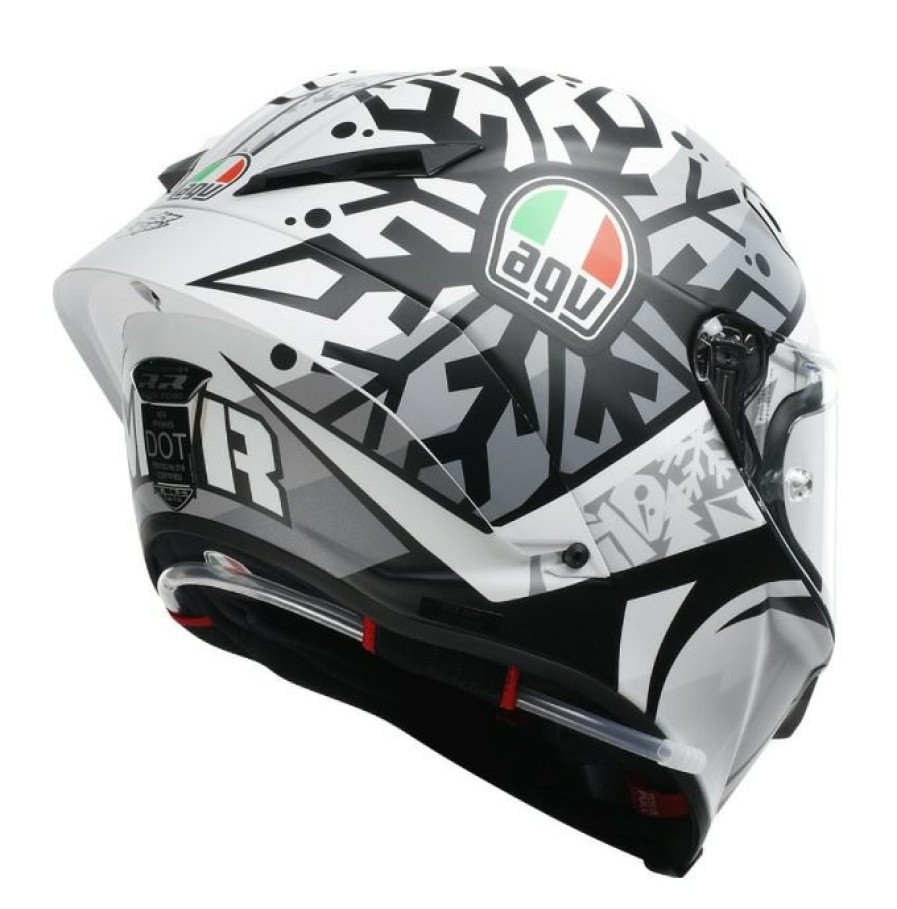 Full Face * | Agv Helmets Agv Pista Gp Rr Mir Winter Test 2021 Helmet / Xl [Open Box] White/Black/Grey