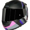 Full Face * | Sedici Strada Ii Donna Helmet Black/Grey/Pink