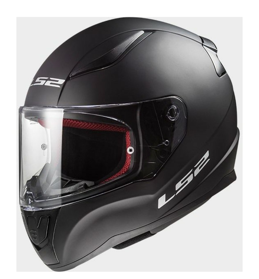 Full Face * | Ls2 Helmets Ls2 Rapid Youth Helmet Matte Black